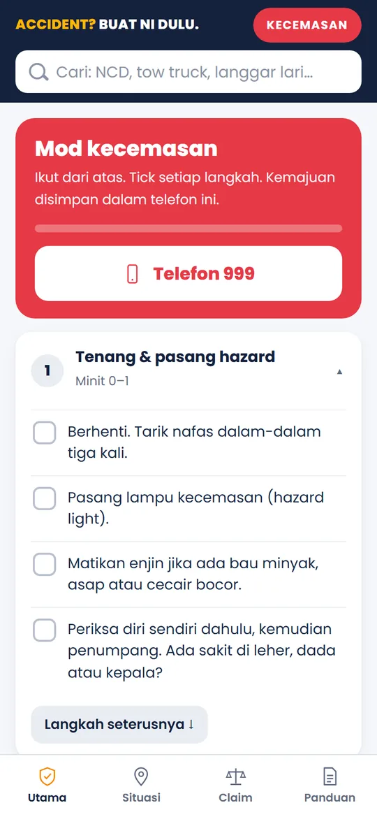 Mod kecemasan