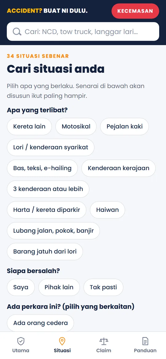Pemilih situasi